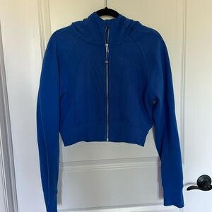 Lululemon cropped scuba jacket
